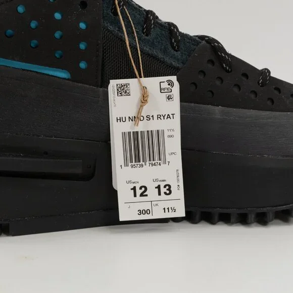Adidas Pharrell x HU NMD_S1 RYAT 'Core Black' GV6639 Multi Size - Picture 10 of 10